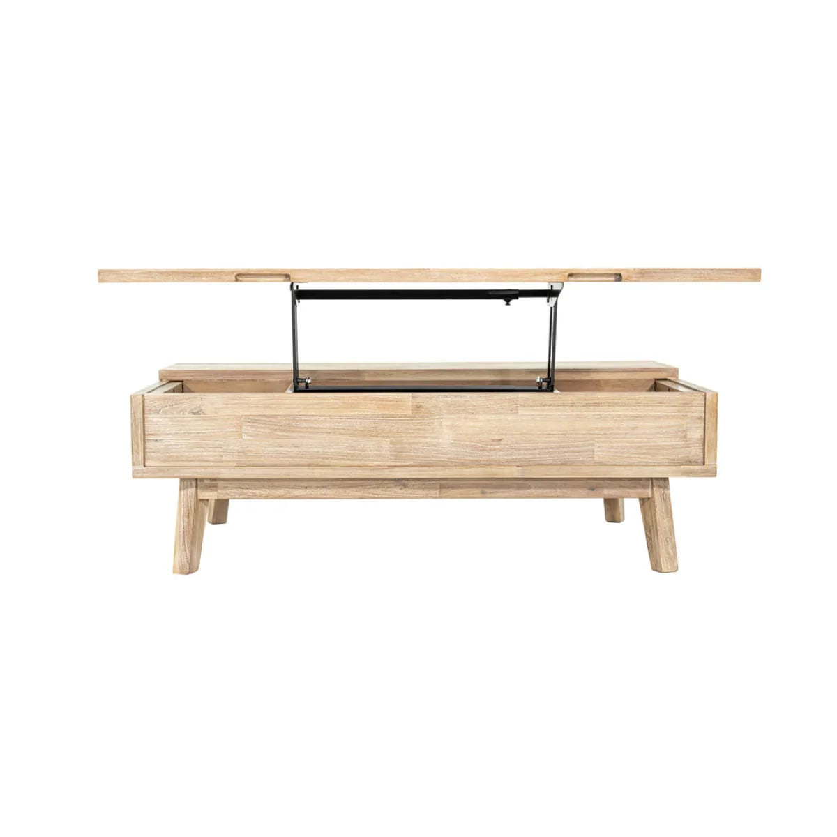 Gia Coffee Table W/ Lift Top - Light Driftwood