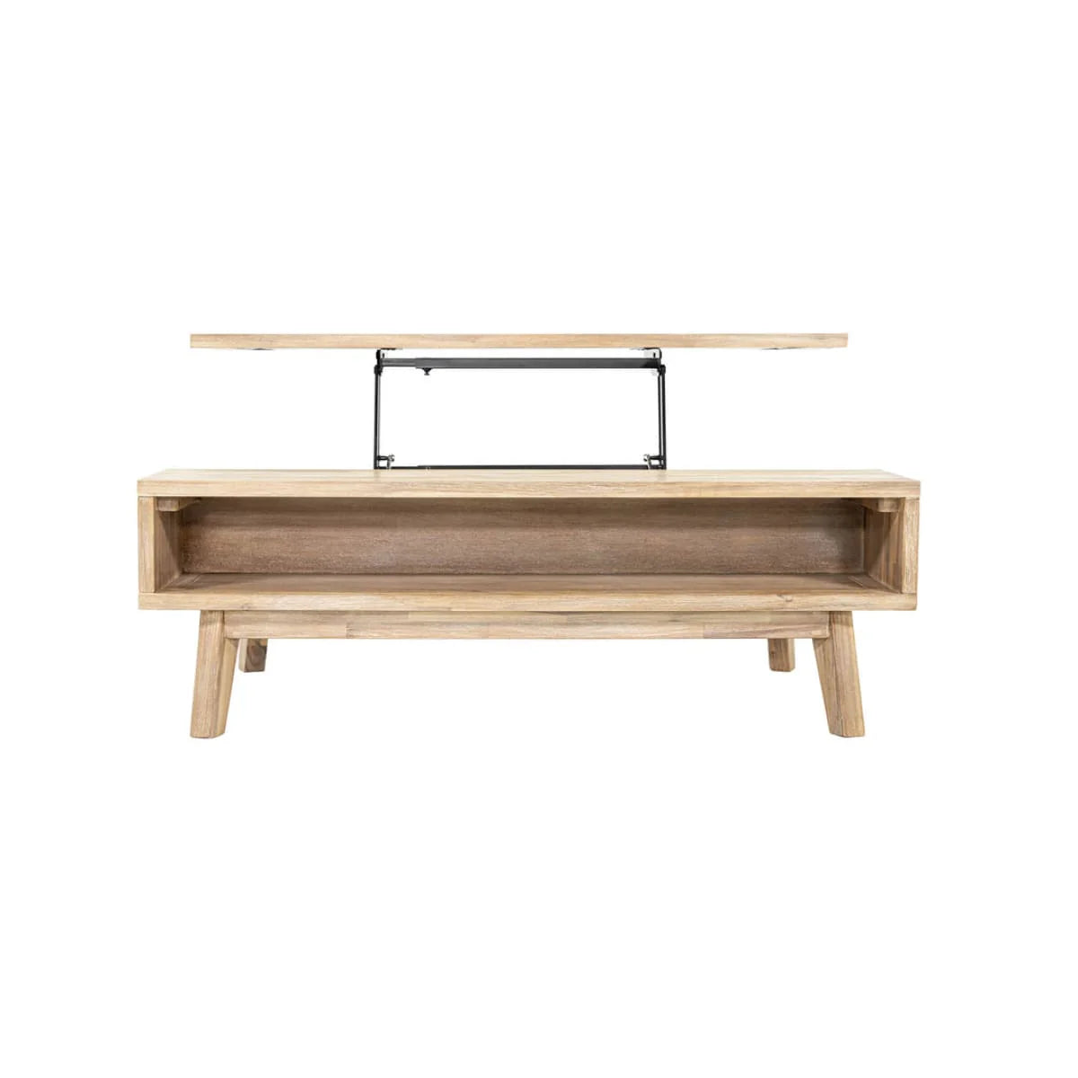 Gia Coffee Table W/ Lift Top - Light Driftwood