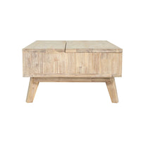 Gia Coffee Table W/ Lift Top - Light Driftwood
