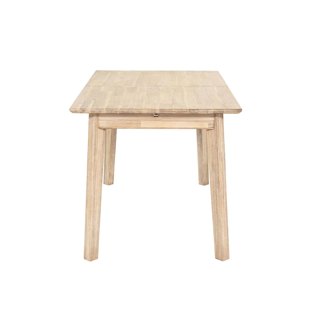 Gia Small Extension Dining Table 55/71” - Light Driftwood