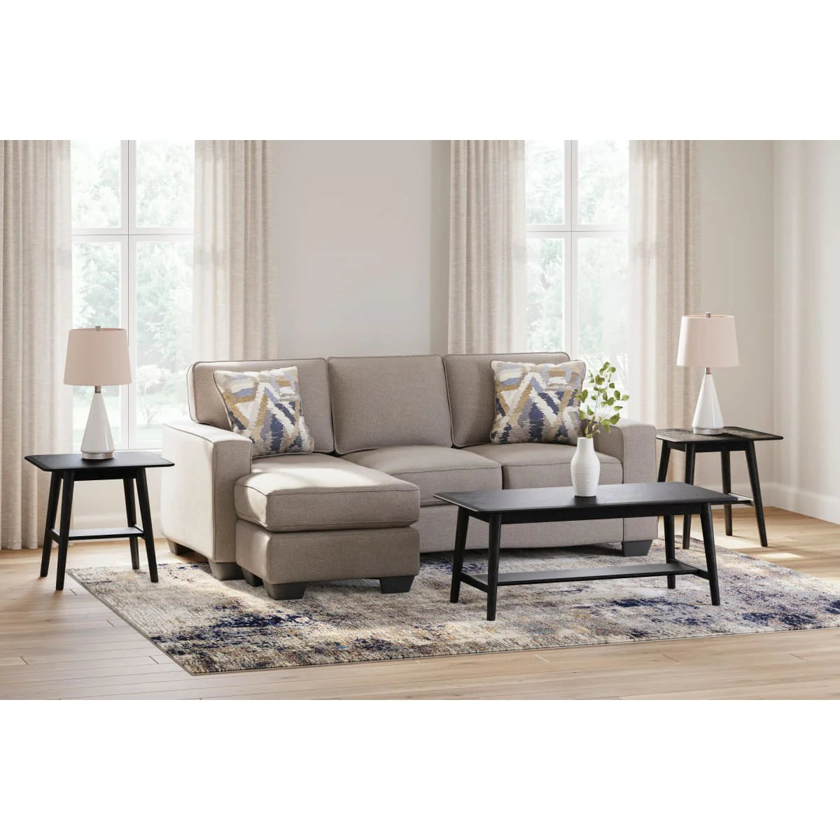 Greave Stone Sofa with Reversible Chaise