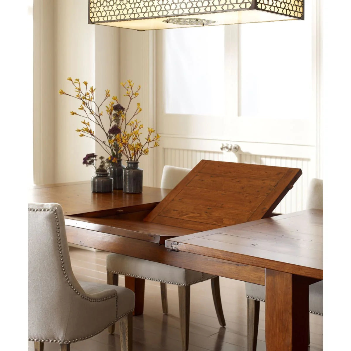 Irish Coast Regular Extension Dining Table (55"/71") - African Dusk