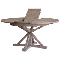 Irish Coast Round 47/63" Extension Dining Table - Rustic Sundried