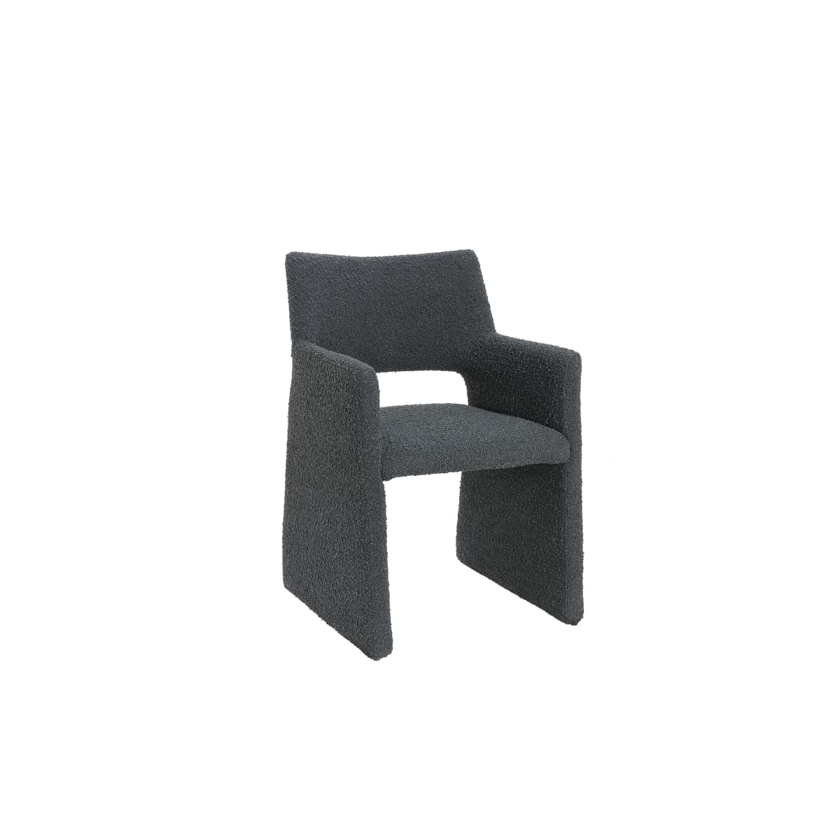 Janet Dining Chair | Black Fabric