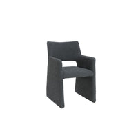 Janet Dining Chair | Black Fabric