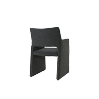 Janet Dining Chair | Black Fabric