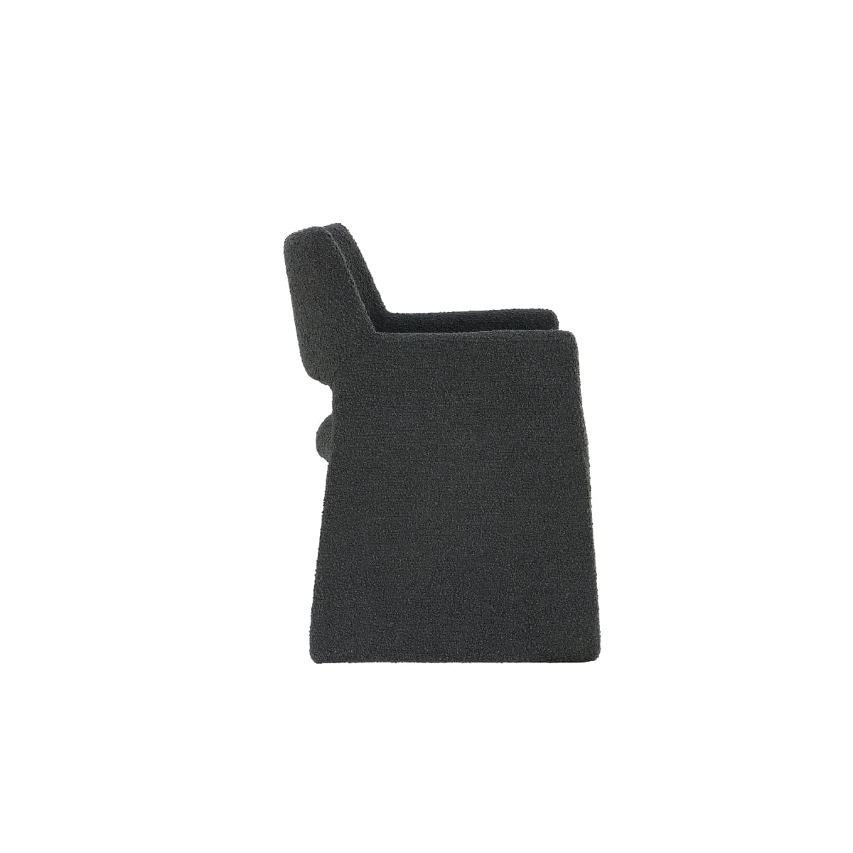 Janet Dining Chair | Black Fabric