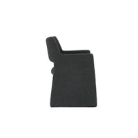 Janet Dining Chair | Black Fabric