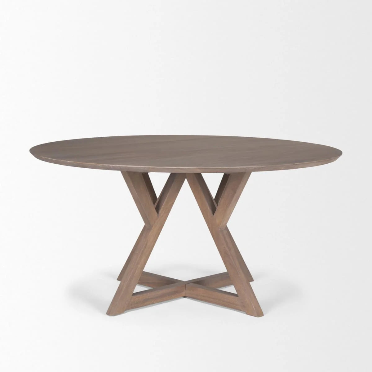 Jennings Dining Table Light Brown Wood | 60"