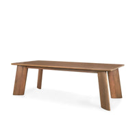 Jonan Dining Table Medium Brown | Wood