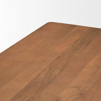 Jonan Dining Table Medium Brown | Wood