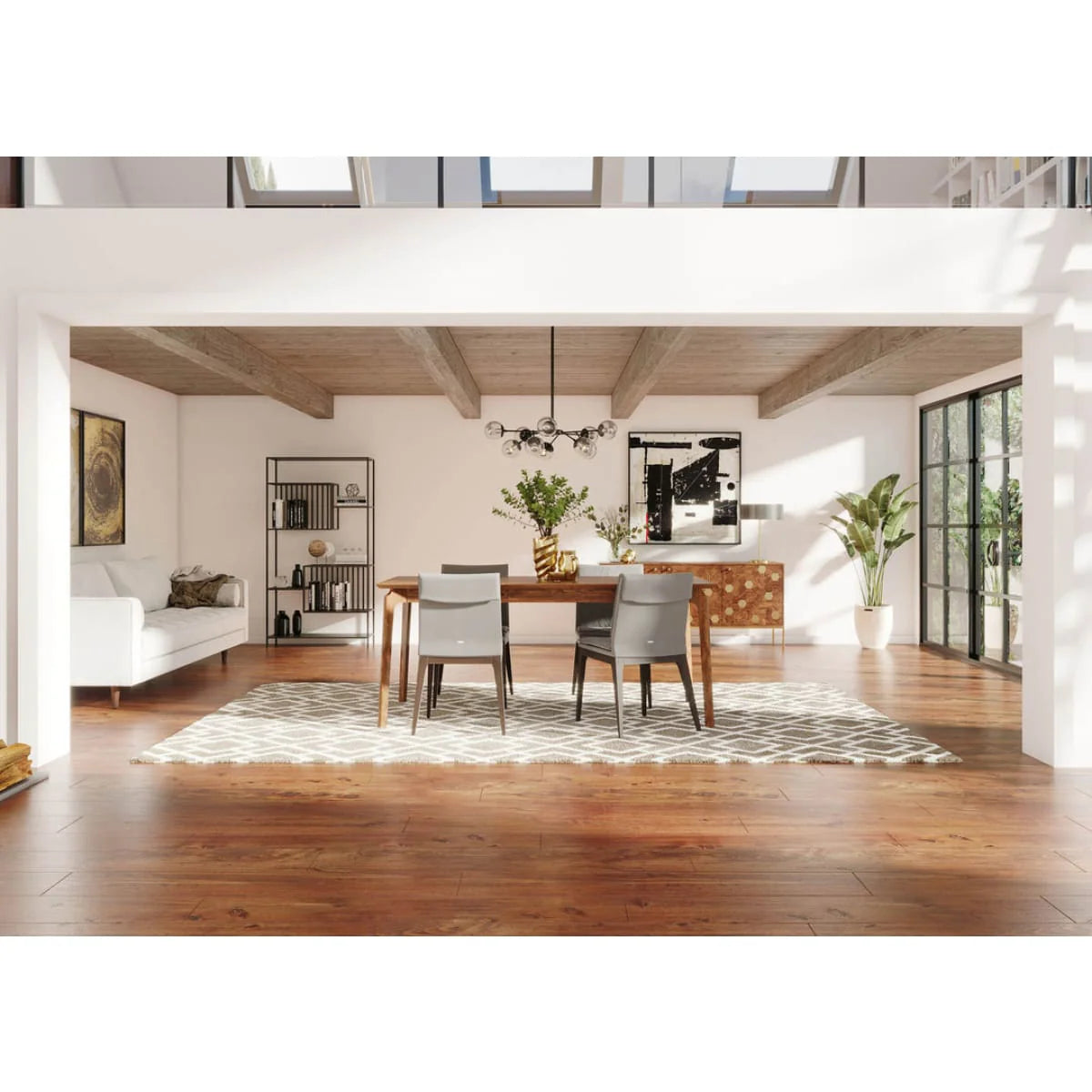 Kenzo Dining Table 71” - Brown