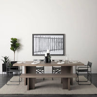 Konstantin Dining Table Medium Brown Wood