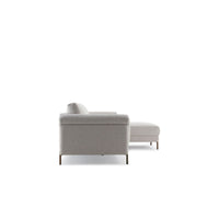 Leo Right-Hand Facing Sectional | Beige Fabric