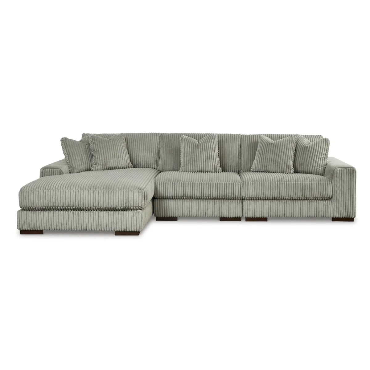 Lindyn Fog 3-Piece Sectional with Chaise