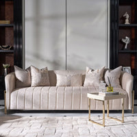 Lisbon Opal Gold Sofa