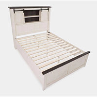 Madison Country Barn Door Beds- White