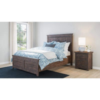 Madison Country Barnwood Panel Bed