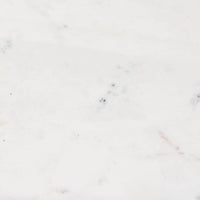 Maxwell Dining Table White Marble | Black Wood