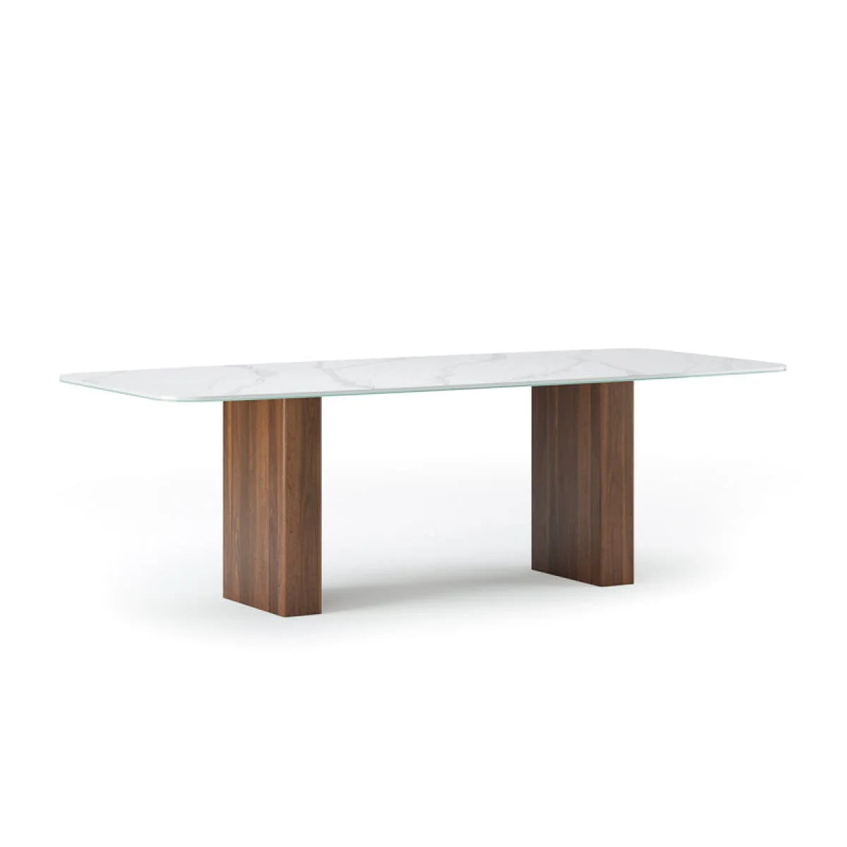 Nathalie Elliptical Porcelain Top Table