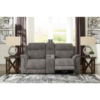 Next-Gen DuraPella Power Reclining Loveseat with Console