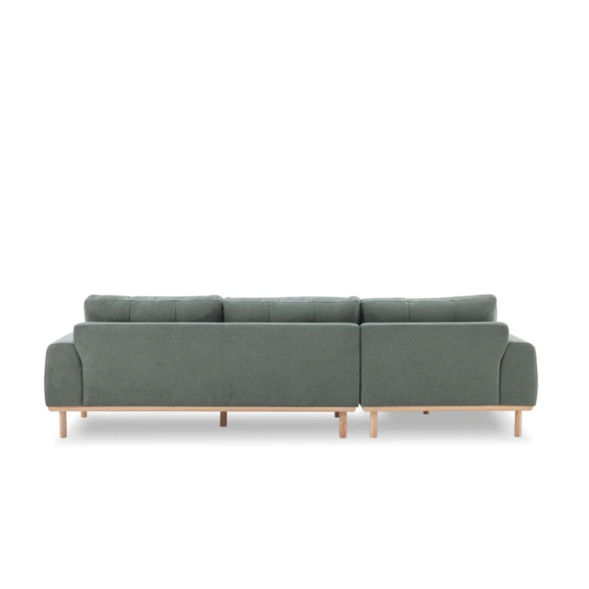 Otter Sectional Left Hand Chaise Green