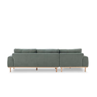 Otter Sectional Left Hand Chaise Green
