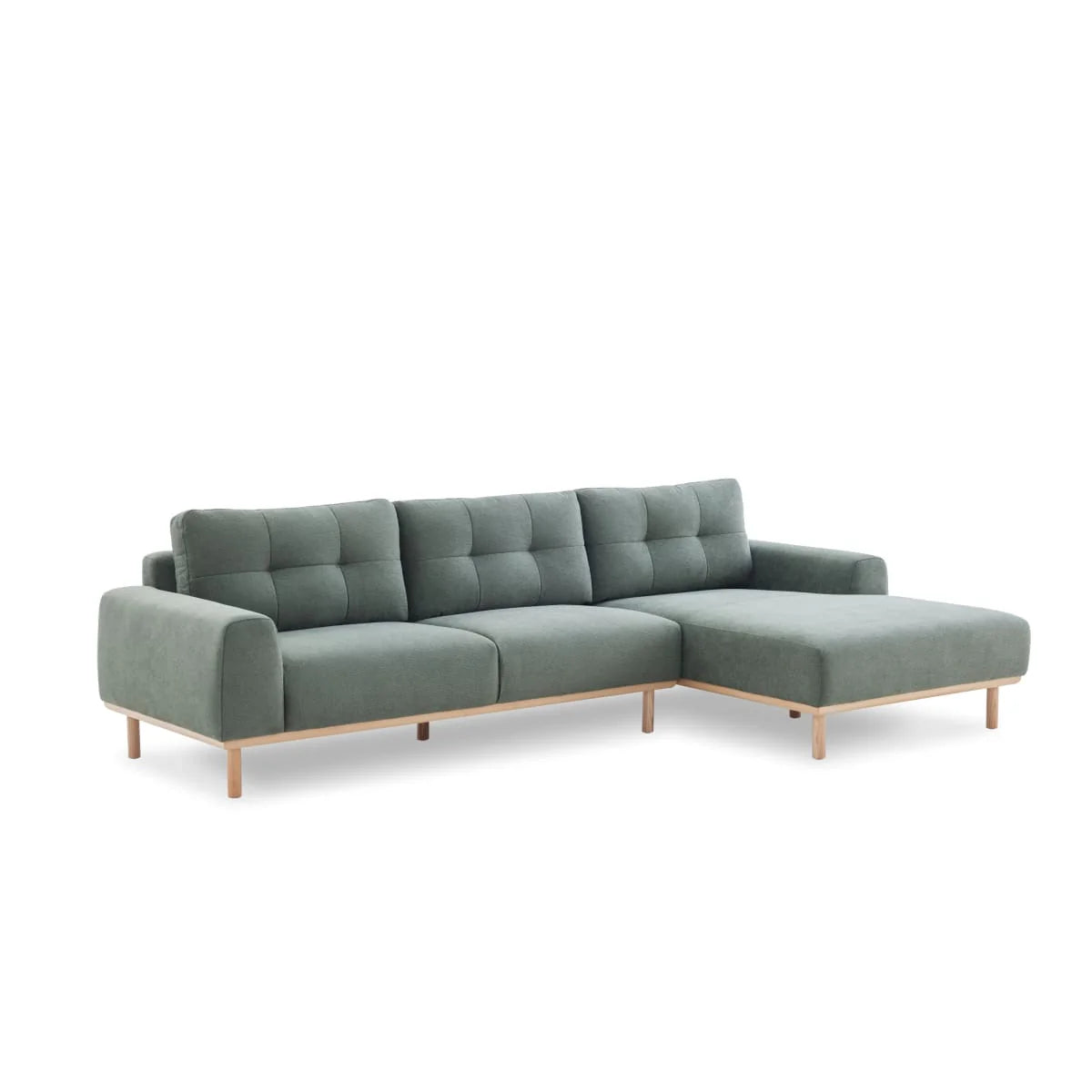 Otter Sectional Right Hand Facing Green