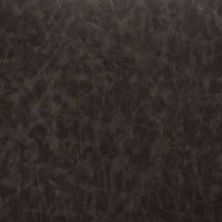 Parker Leather Dining Chair Brown Faux Leather | Gold Metal