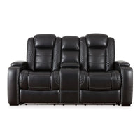 Party Time Power Reclining Loveseat with Console