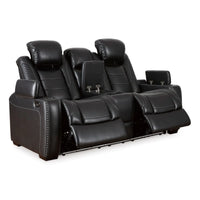 Party Time Power Reclining Loveseat with Console
