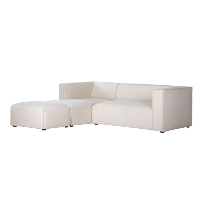 Premium Small Left Modular Sectional W/ Ottoman