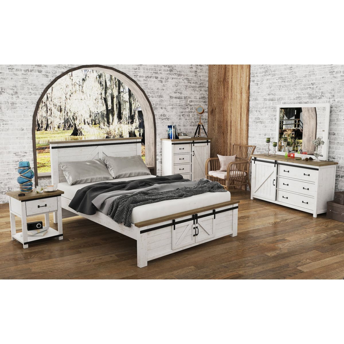 Provence Queen Bed