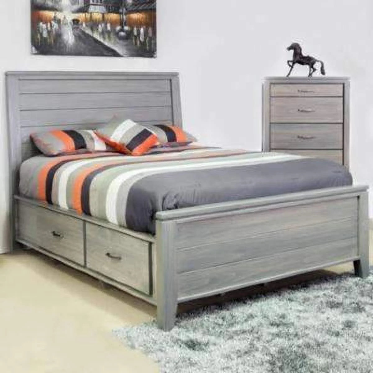 Robina Queen Storage Bed