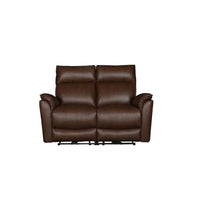 Roland Brown Power Recliner Loveseat