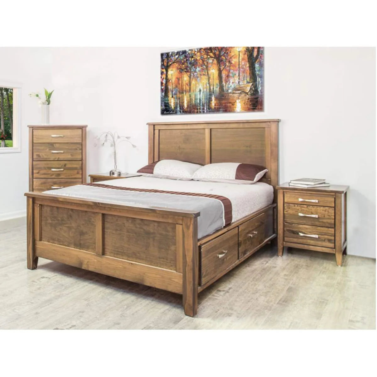 Scarlett Queen Storage Bed