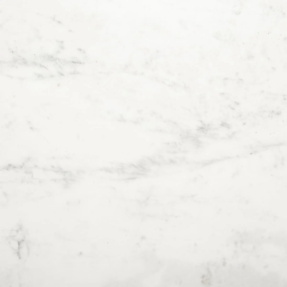 Tanner Round Dining Table White Marble | Black Metal | Round