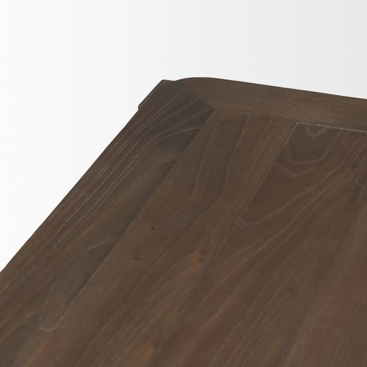 Teva Dining Table Dark Brown Wood
