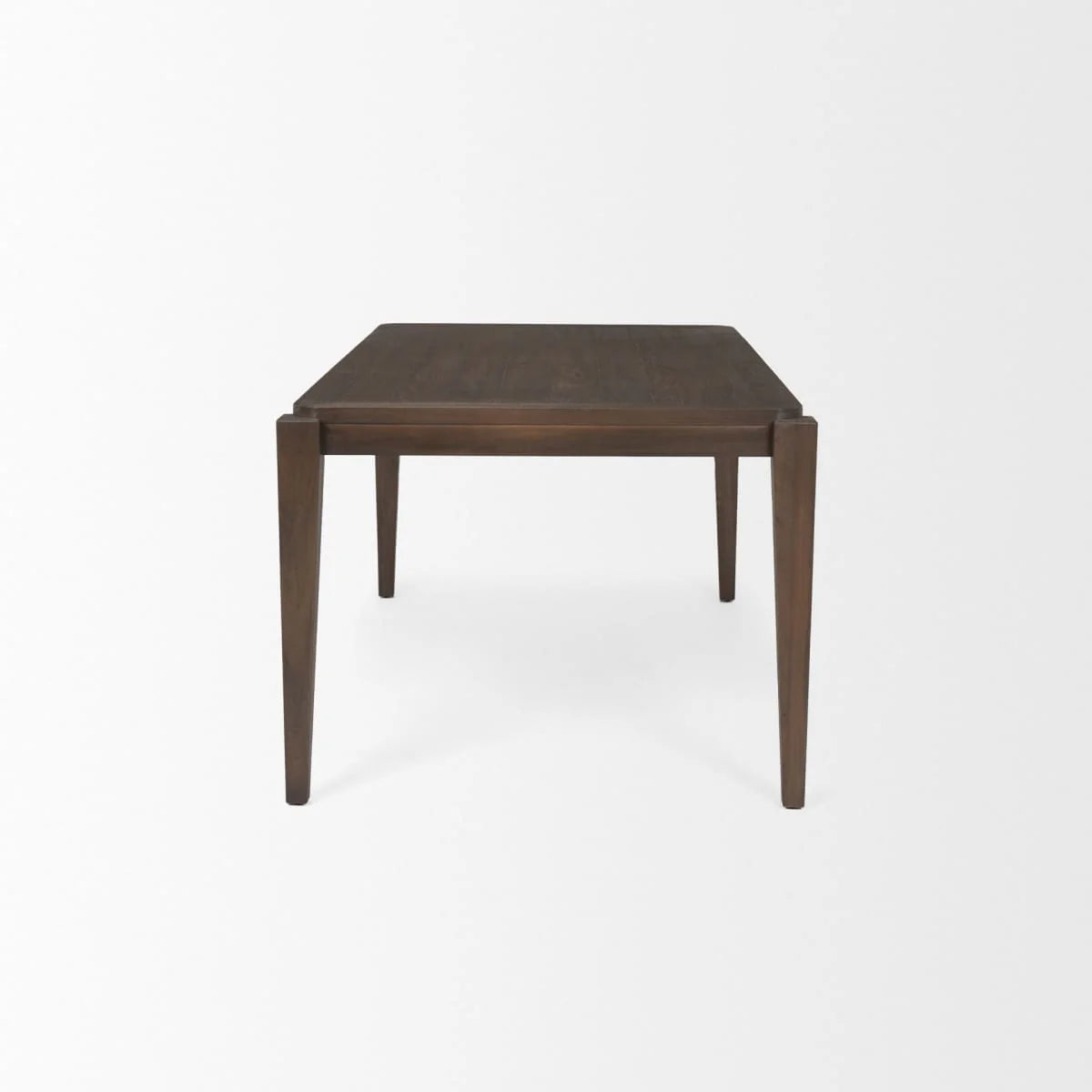 Teva Dining Table Dark Brown Wood