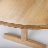 Viktor Dining Table Light Brown Wood | 84L