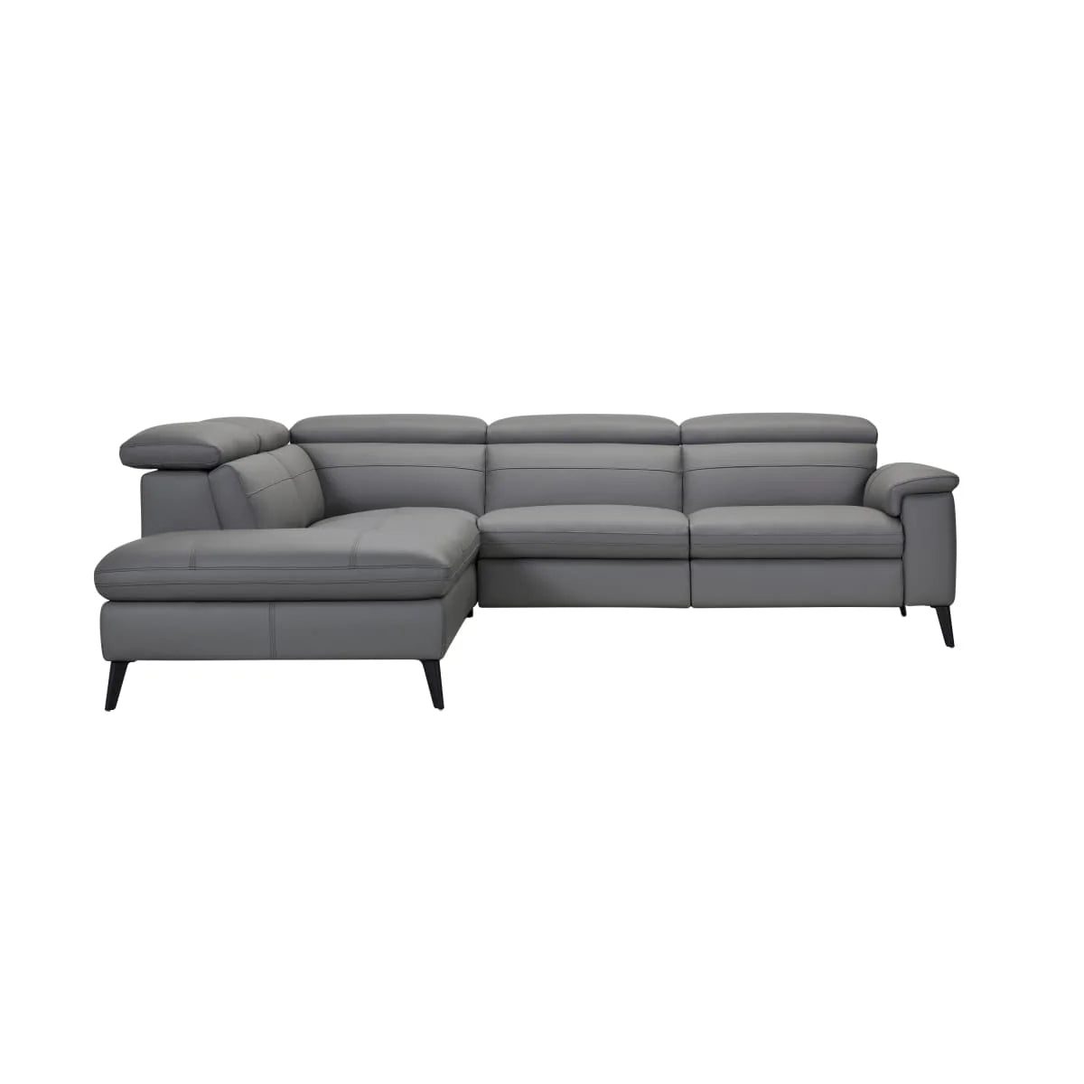 Wrangler Leather Sectional Left Hand Chaise
