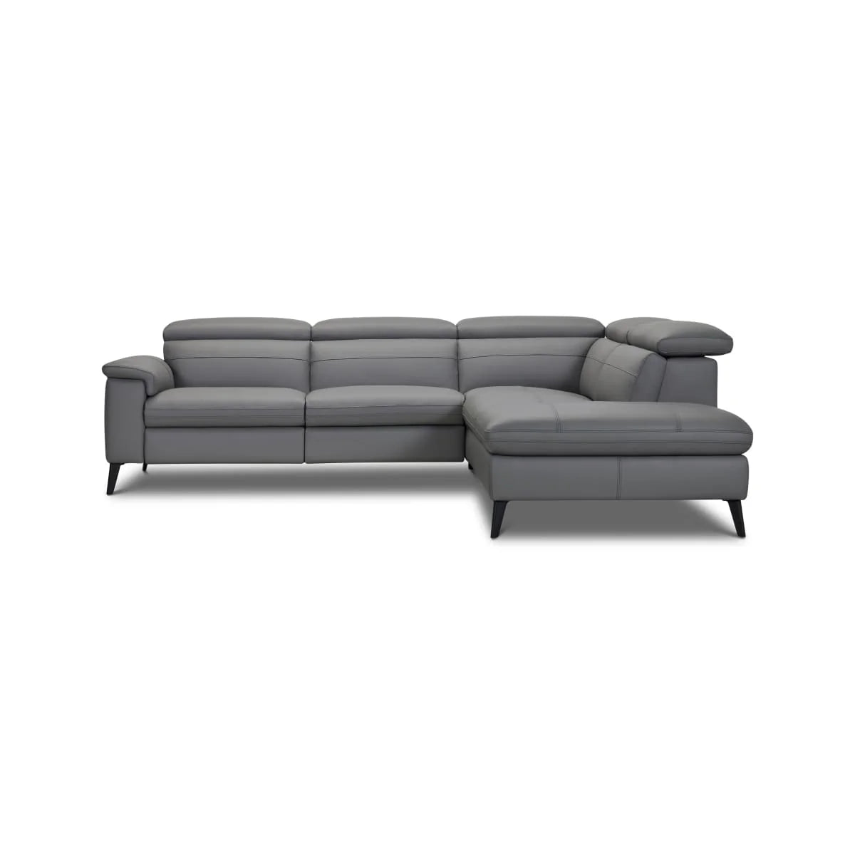 Wrangler Leather Sectional Right Hand Chaise