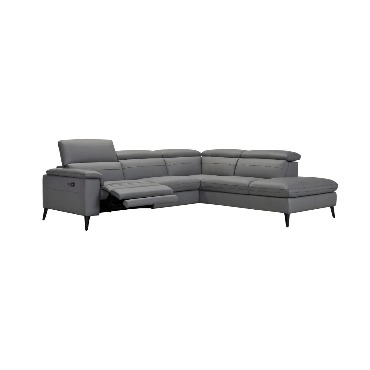 Wrangler Leather Sectional Right Hand Chaise