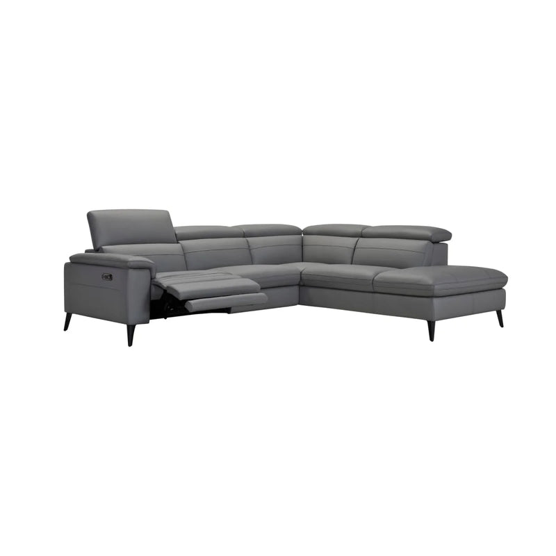 Wrangler Leather Sectional Right Hand Chaise