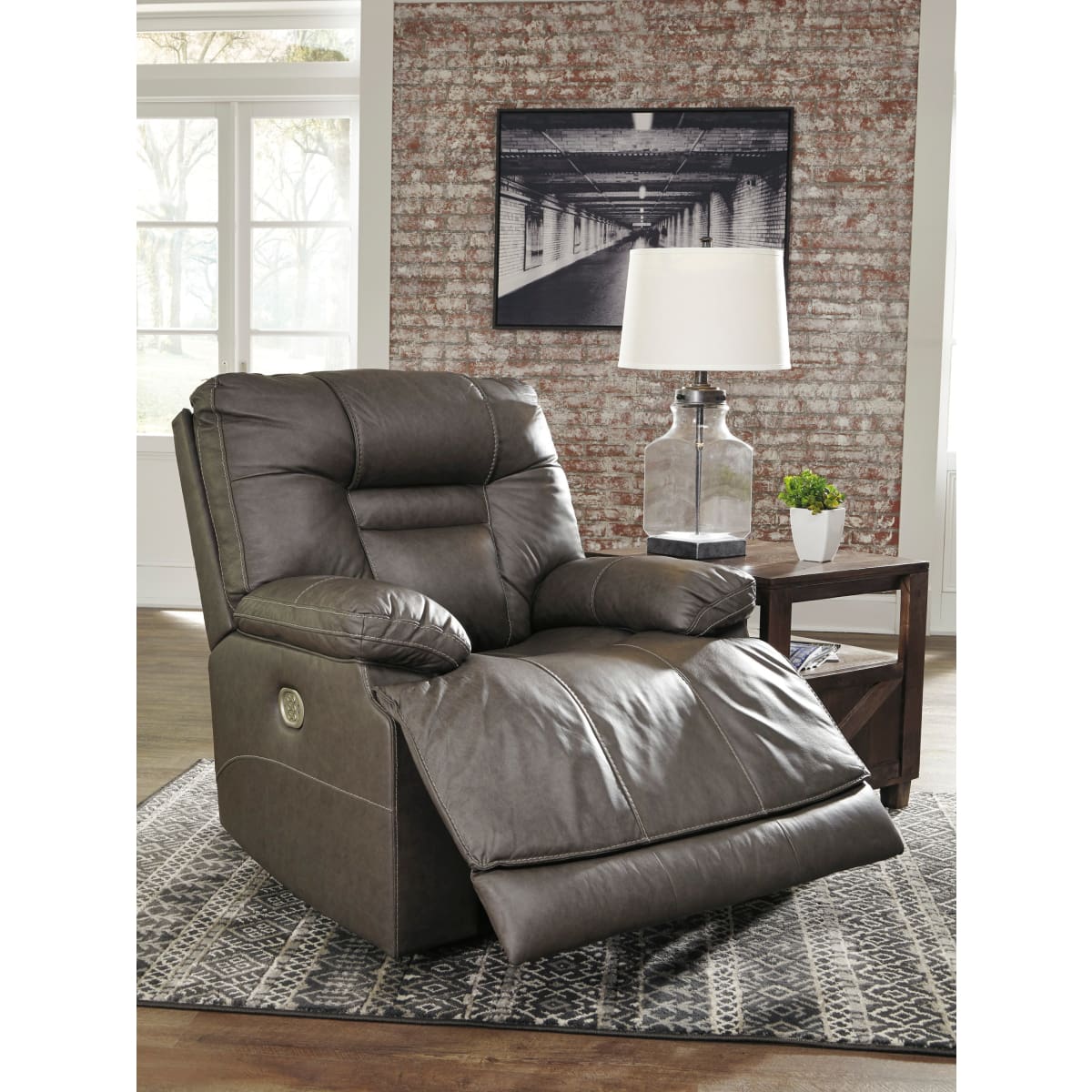 Wurstrow Smoke Power Recliner