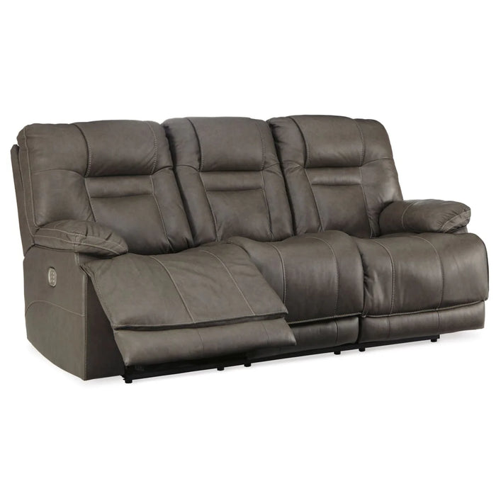 Wurstrow Smoke Power Reclining Sofa