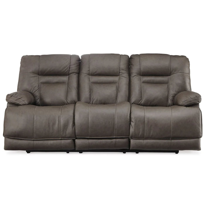 Wurstrow Smoke Power Reclining Sofa