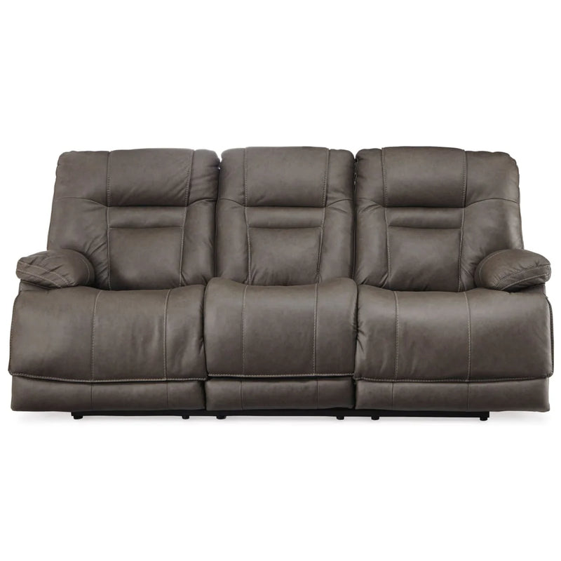Wurstrow Smoke Power Reclining Sofa