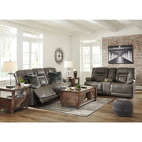 Wurstrow Smoke Power Reclining Sofa