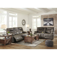 Wurstrow Smoke Power Reclining Sofa